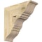 Ekena Millwork Olympic Traditional Rough Sawn Bracket, Douglas Fir, 6"W x 18"D x 18"H BKT06X18X18OLY01RDF - alternate 1